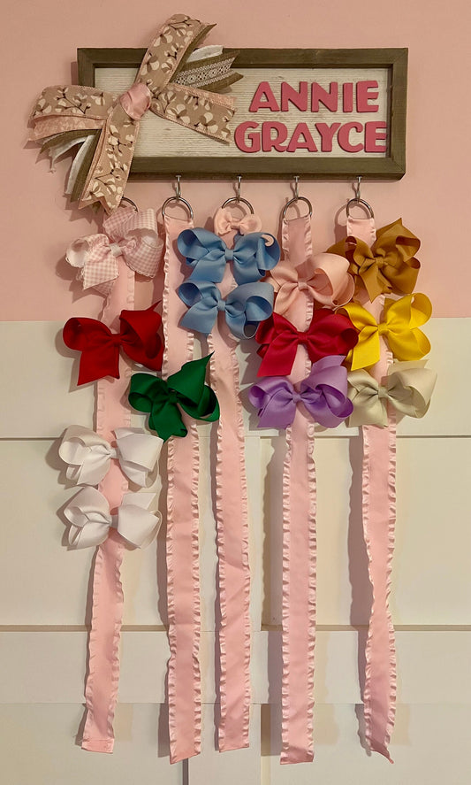 Hair Bow Organizer